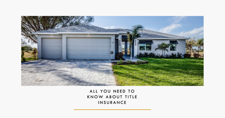 all you need to know about title insurance