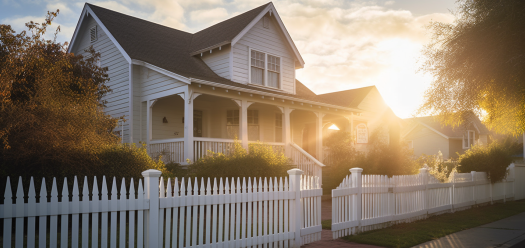home at dawn